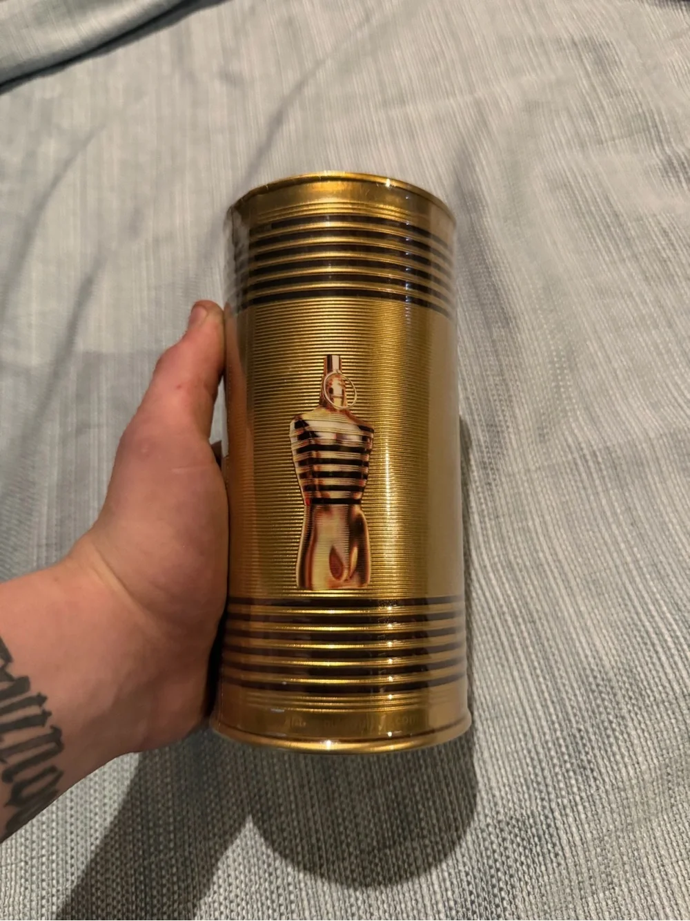 Jean Paul Gaultier Gold Metallic Fragrance Canister